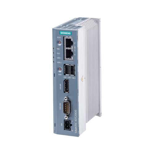 SIMATIC IOT2050，四核， 2x GB 以太网 RJ45； 显示端口； 2x USB2.0， SD 卡槽， 24V DC 工业供电